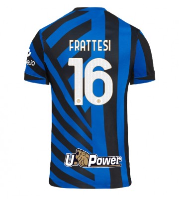 Inter Milan Davide Frattesi #16 Hjemmebanetrøje 2024-25 Kort ærmer